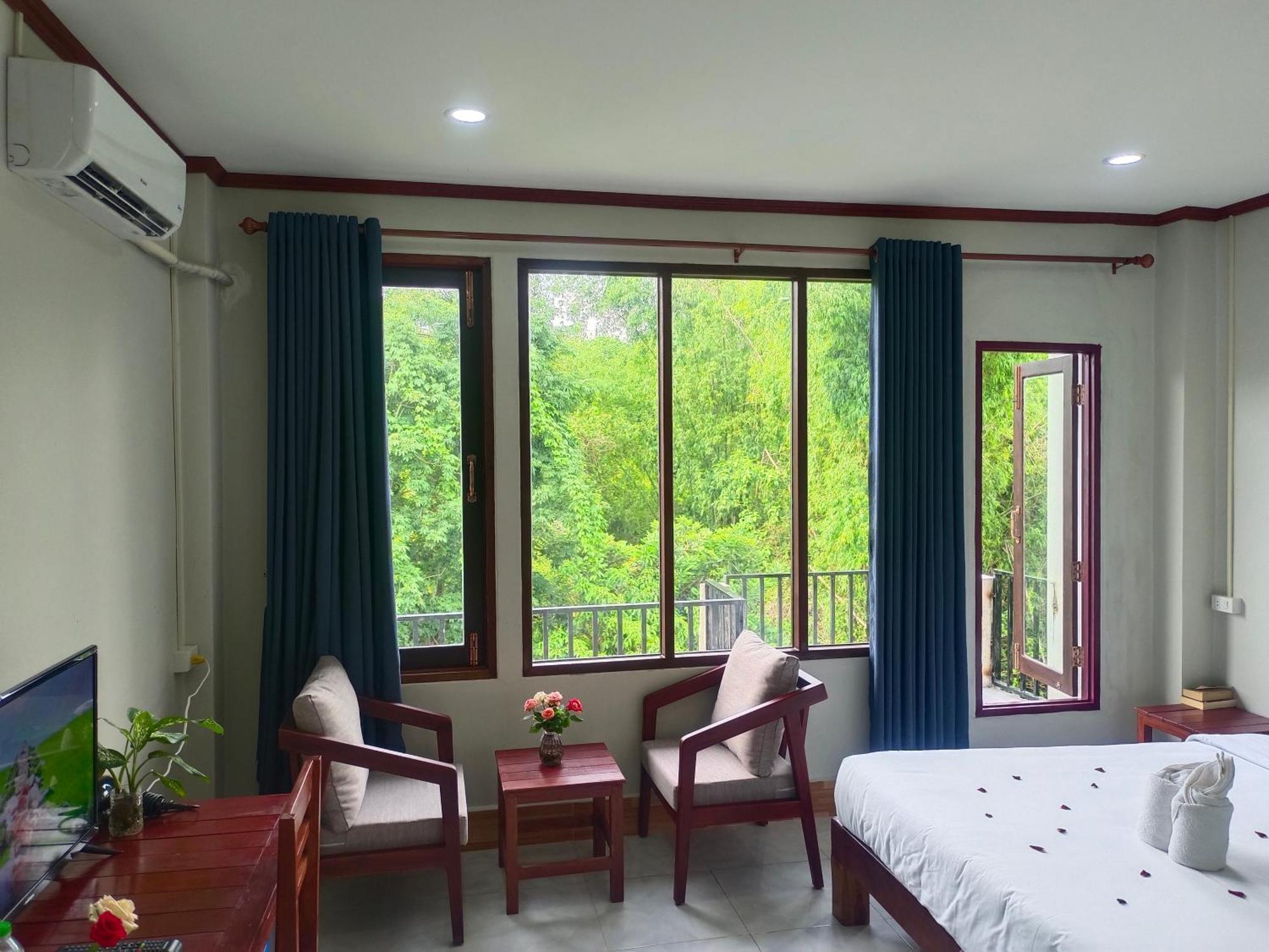 Dok Champa Resort Vang Vieng Eksteriør bilde
