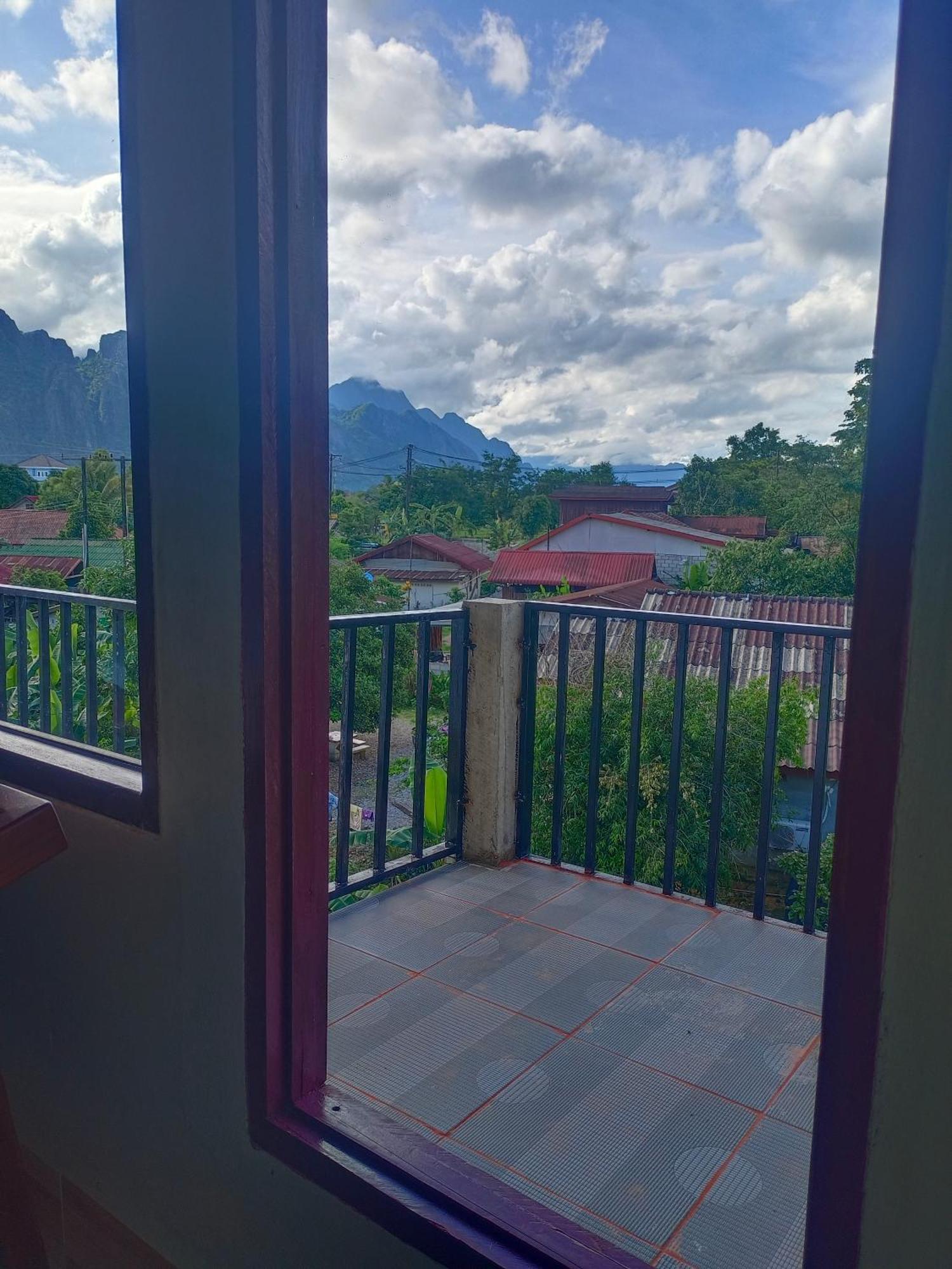 Dok Champa Resort Vang Vieng Eksteriør bilde