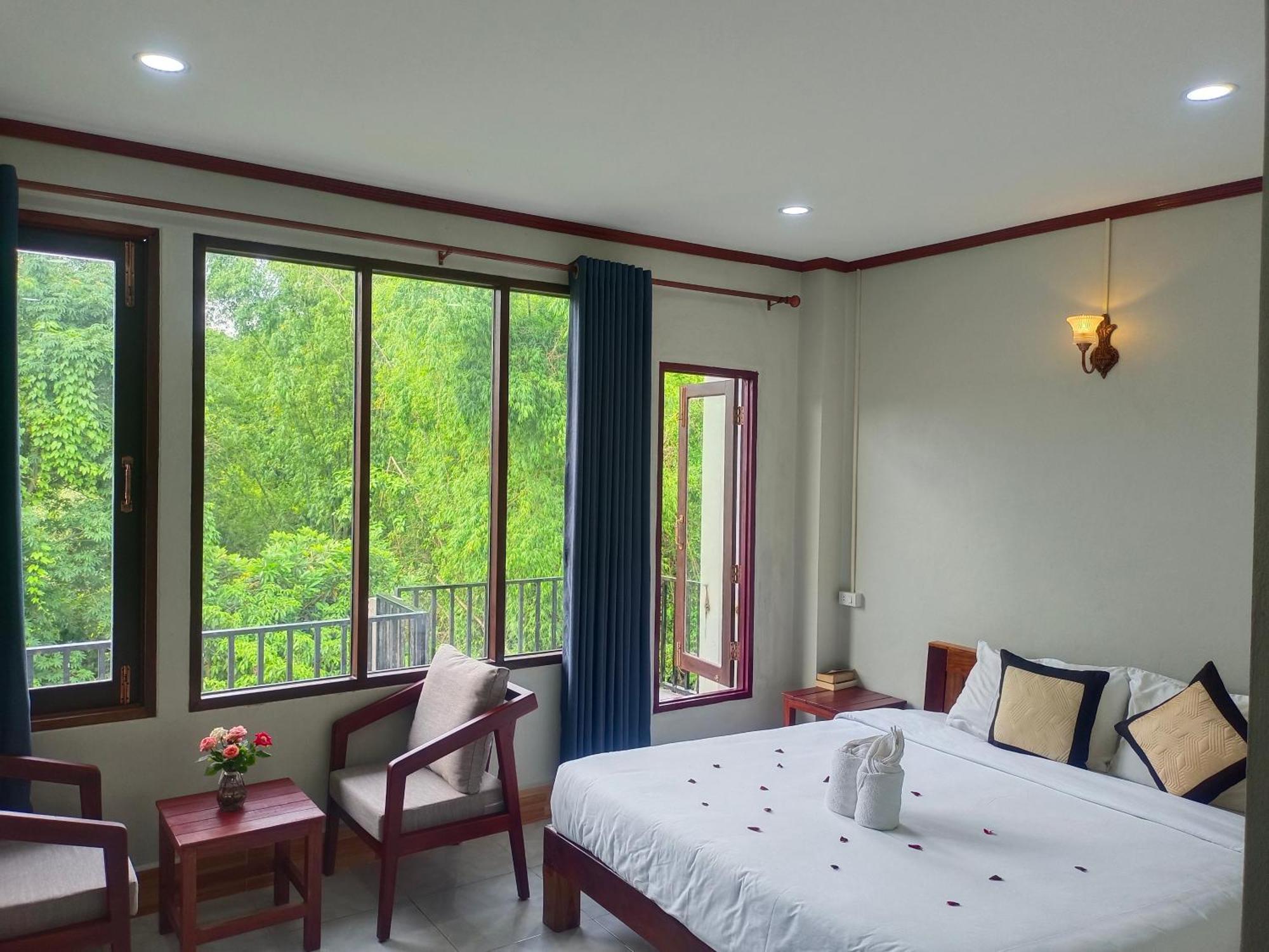 Dok Champa Resort Vang Vieng Eksteriør bilde