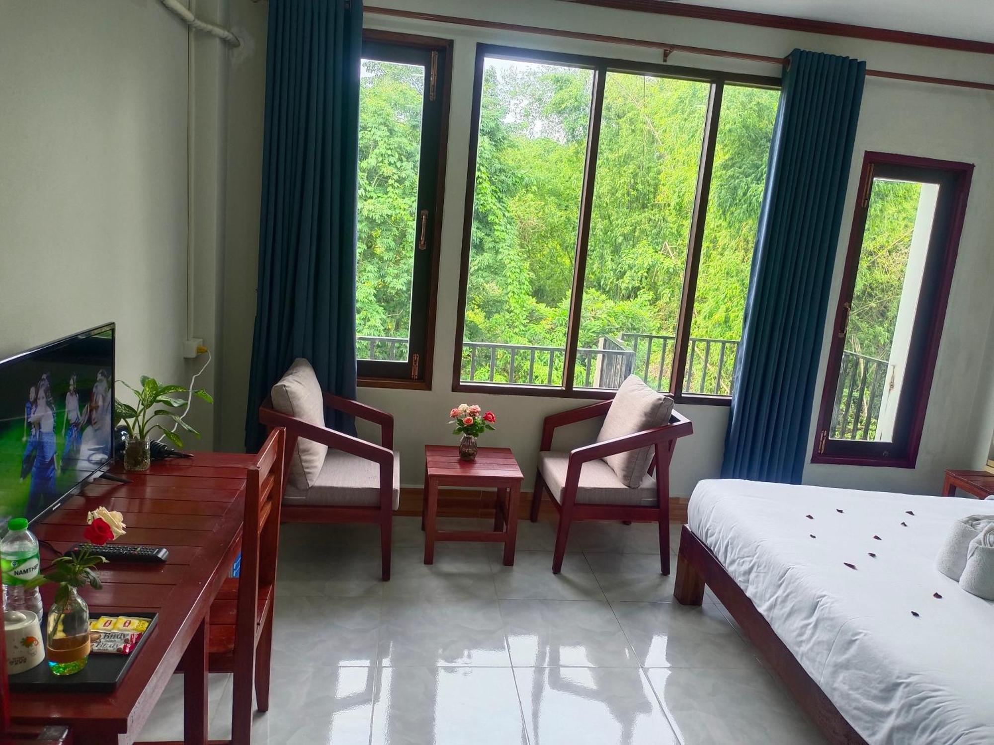 Dok Champa Resort Vang Vieng Eksteriør bilde