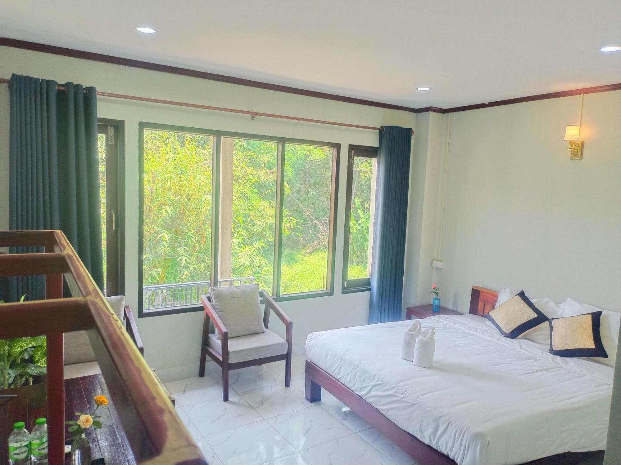 Dok Champa Resort Vang Vieng Eksteriør bilde