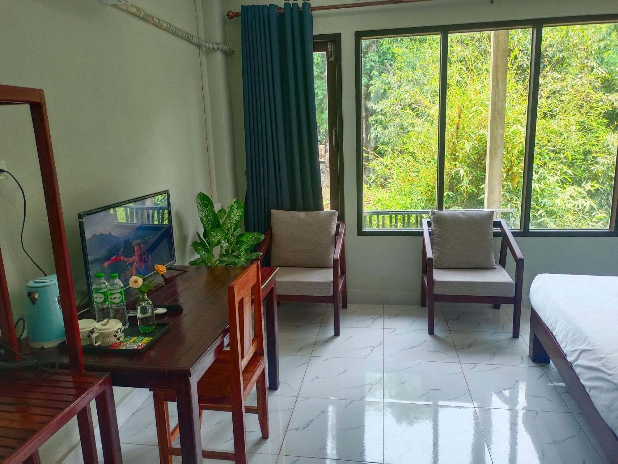 Dok Champa Resort Vang Vieng Eksteriør bilde